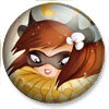 Badge 25 mm - Colombine