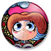 Badge 25 mm - Cowgirl