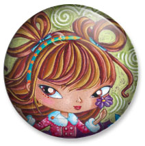 Badge 25 mm - Fillette