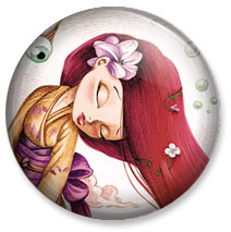 Badge 25 mm - Flower