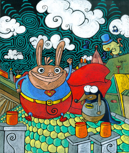 Heroes - 500 x 600 mm