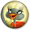 Badge 25 mm - La comm&egrave;re