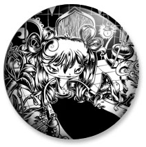 Badge 59 mm - Le bain