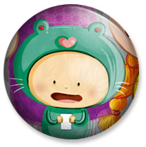 Badge 25 mm - Mignon
