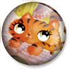 Badge 25 mm - Minou