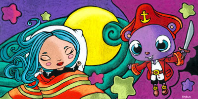 Douce nuit - 60 x 30 cm