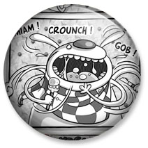 Badge 25 mm - Pandoudou