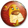 Badge 25 mm - Papa lion