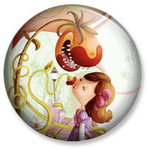 Badge 59 mm - La plante