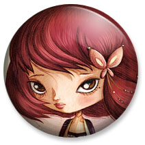 Badge 25 mm - Visage